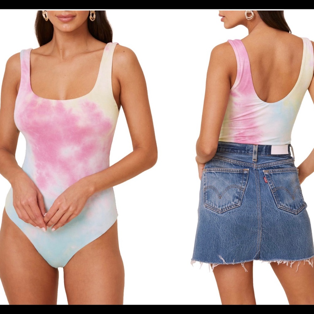 Astr bodysuit/ tie dye